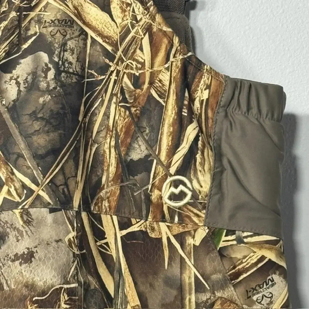 Magellan Youth Small Realtree Max-5 Camo Hunting Bibs Insulated Waterproof